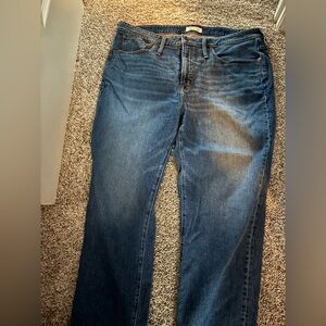 Madewell Perfect Vintage Blue Denim Jeans Plus Size 18w
